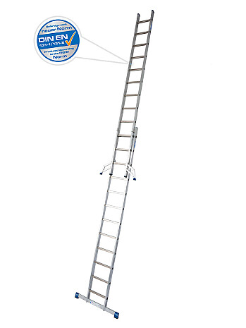 KRAUSE STABILO Drabina rozsuwana 2x12 szczebli